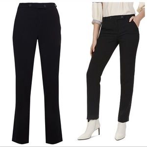 NWT Ba&sh Katlyn Black Tuxedo Side Stripes Pants Size 3